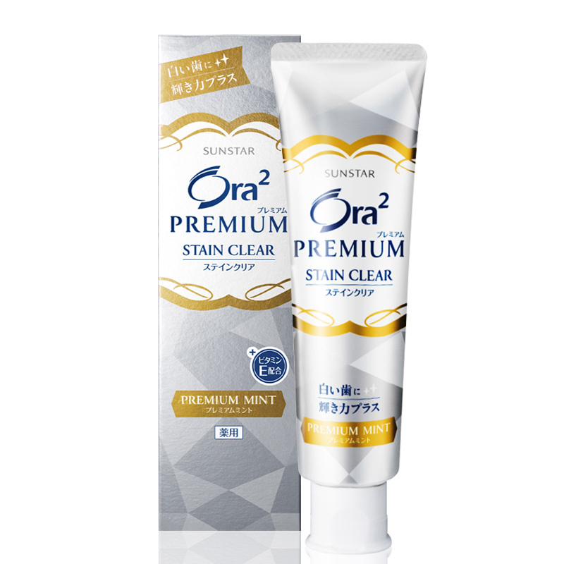 三诗达sunstar ora2皓乐齿牙膏 清爽薄荷味 100g